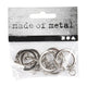 Creativ company sleutelhanger met sluiting, 5st.