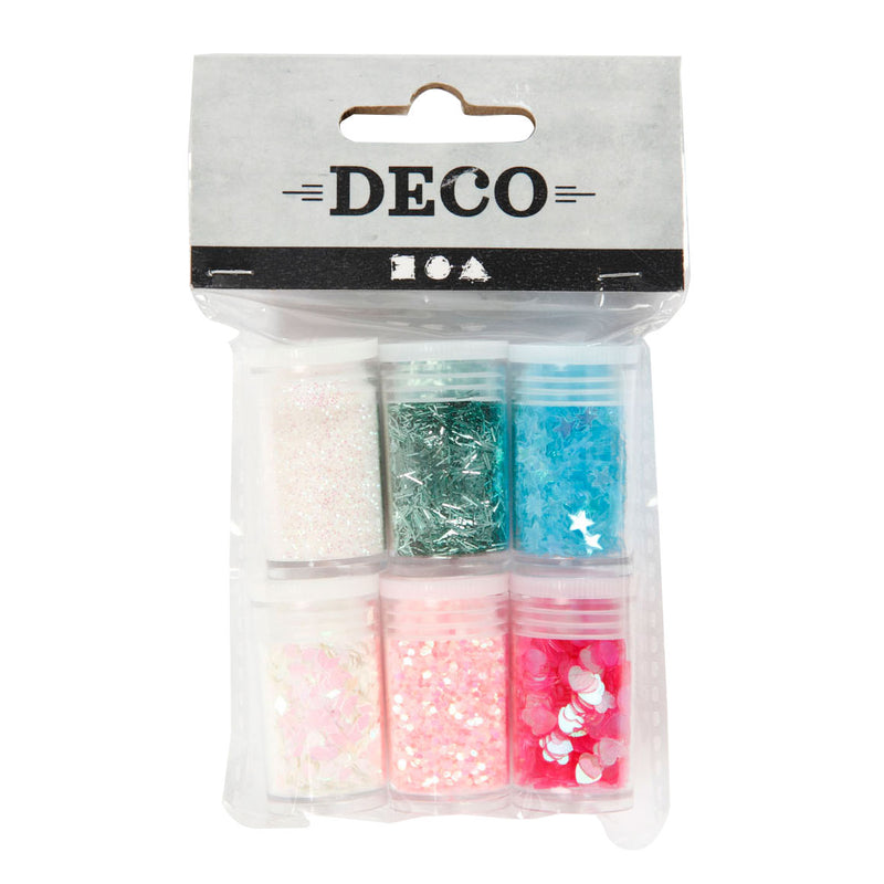 Afbeelding laden in galerijviewer, Creativ Company Glitters en Pailletten, 6x5 gram
