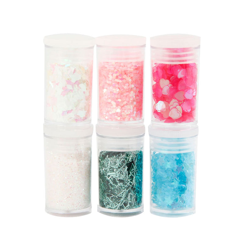 Afbeelding laden in galerijviewer, Creativ Company Glitters en Pailletten, 6x5 gram
