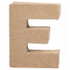 Creativ company letter papier-maché - e, 10cm