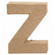 Creativ company letter papier-maché - z, 10cm