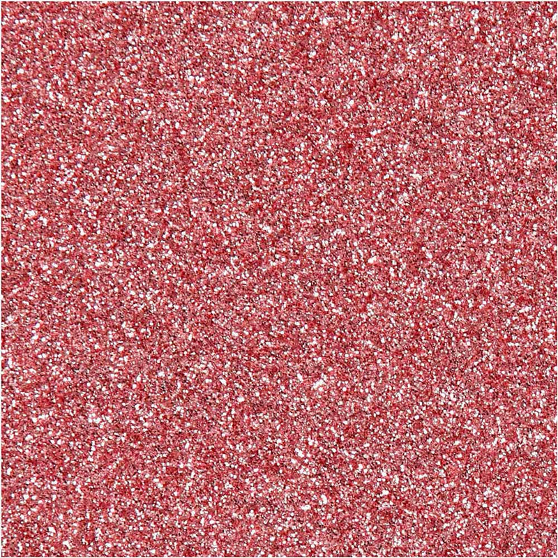 Afbeelding laden in galerijviewer, Creativ company opstrijkfolie glitter lichtrood, a5
