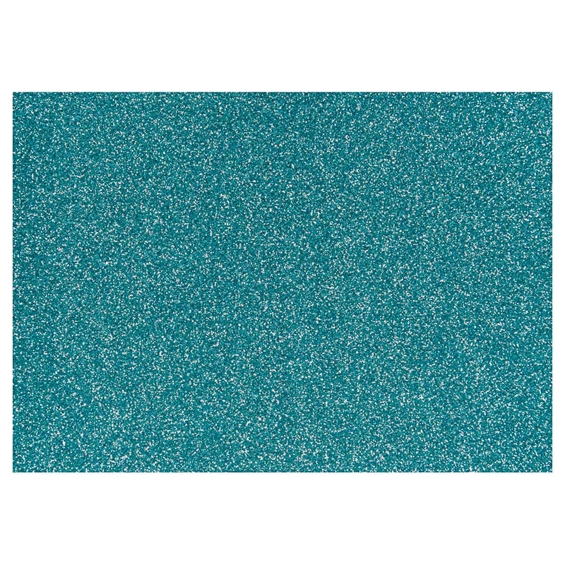 Afbeelding laden in galerijviewer, Creativ company opstrijkfolie glitter lichtblauw, a5
