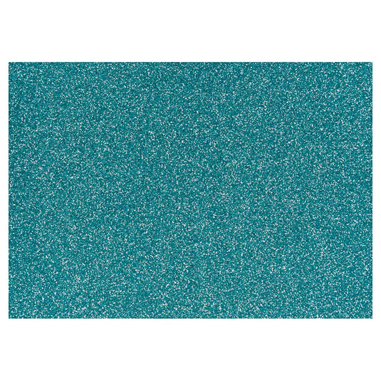 Creativ company opstrijkfolie glitter lichtblauw, a5