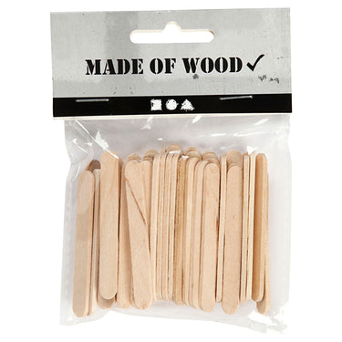 Creativ company houten knutselstokjes mini, 50st.