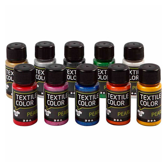 Creativ company https: www.cchobby.nl textielkleur-parelmoer-diverse-kleuren-10x50-ml-1-doos