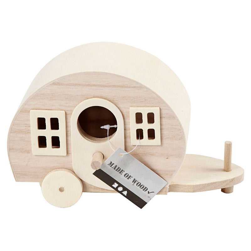 Afbeelding laden in galerijviewer, Creativ company houten caravan versieren
