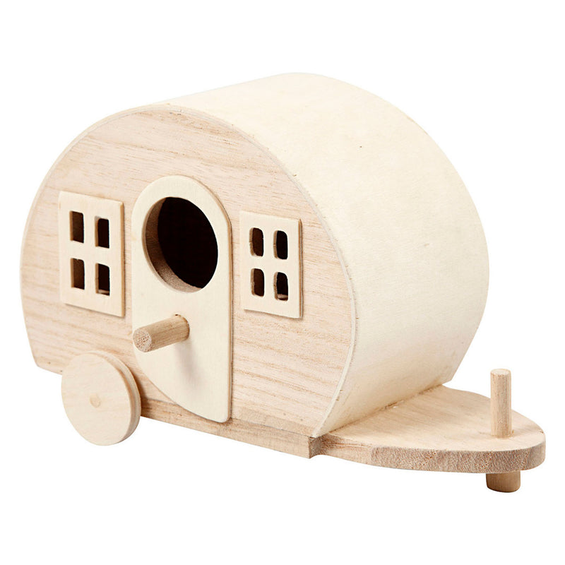 Afbeelding laden in galerijviewer, Creativ company houten caravan versieren
