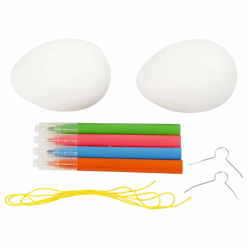 Afbeelding laden in galerijviewer, Creativ company knutselset hangers paaseieren
