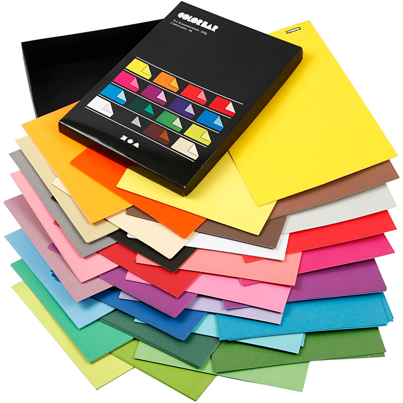 Afbeelding laden in galerijviewer, Creativ company color bar papier kleur, 160 vellen
