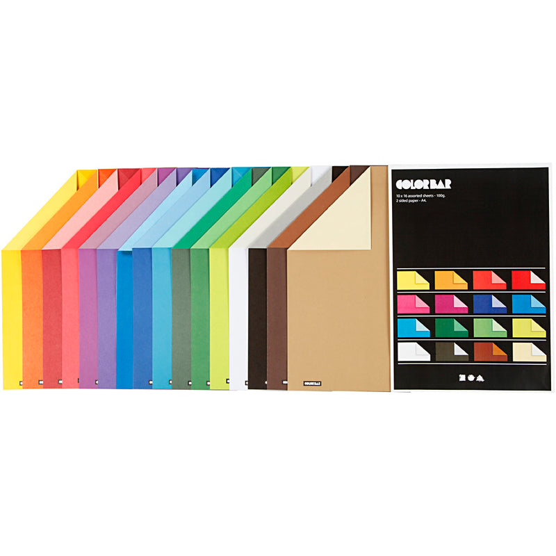 Afbeelding laden in galerijviewer, Creativ company color bar papier kleur, 160 vellen
