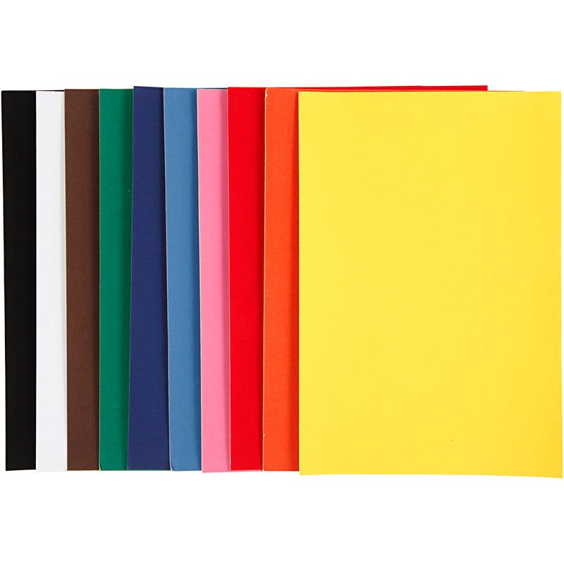 Afbeelding laden in galerijviewer, Creativ company velour papier kleur a4, 10 vellen
