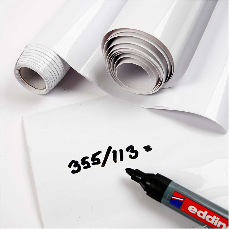 Afbeelding laden in galerijviewer, Creativ company whiteboard folie wit, 2m
