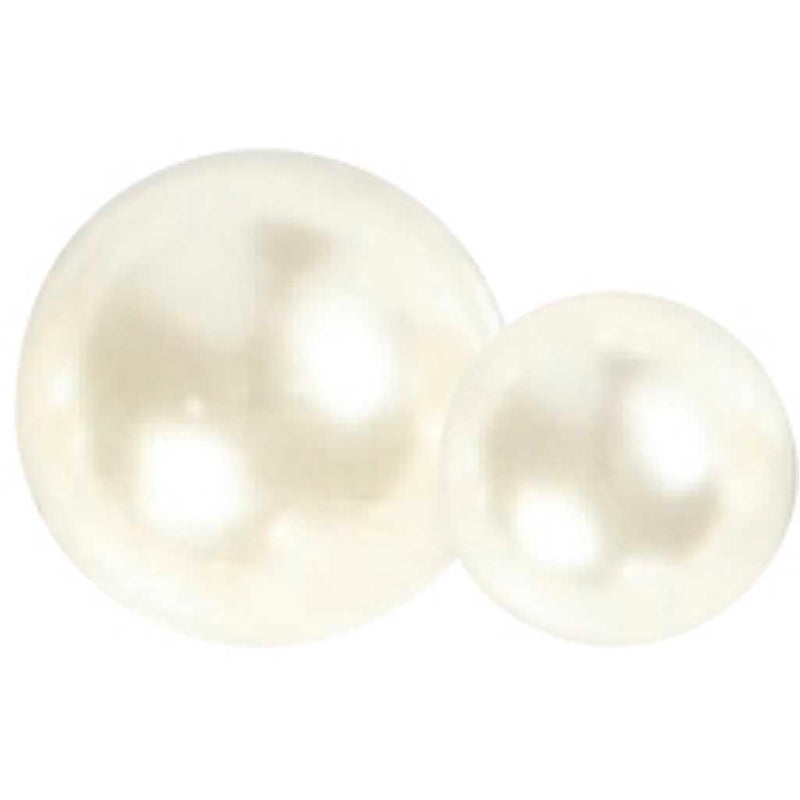Afbeelding laden in galerijviewer, Creativ company https: www.cchobby.nl halve-plakparels-afm-2-8-mm-wit-140-stuk-1-doos
