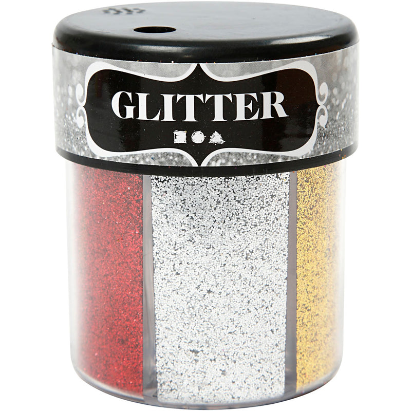 Afbeelding laden in galerijviewer, Creativ Company Glitter Kleur, 6x13gr
