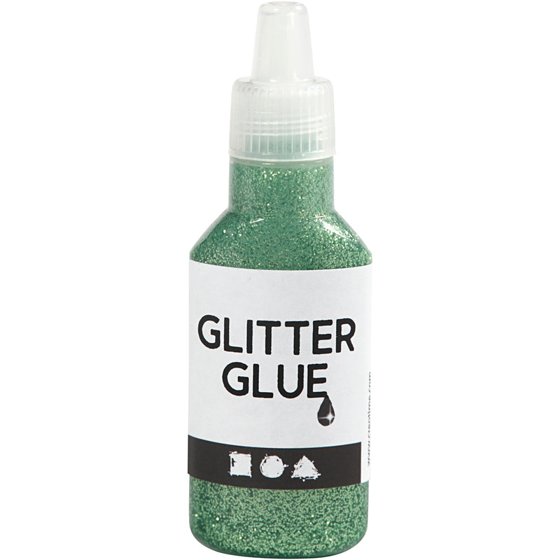 Afbeelding laden in galerijviewer, Creativ company glitterlijm groen, 25ml
