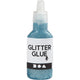 Creativ company glitterlijm lichtblauw, 25ml