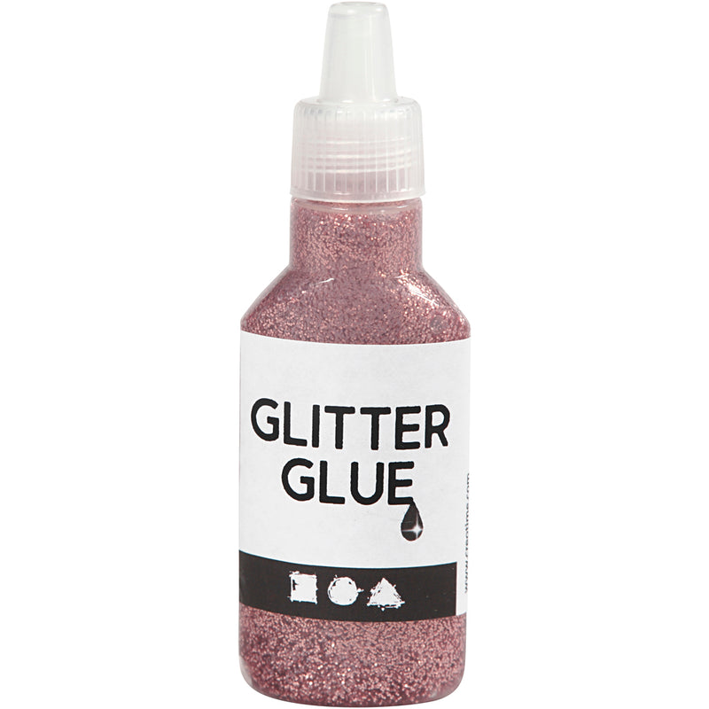 Afbeelding laden in galerijviewer, Creativ company glitterlijm roze, 25ml
