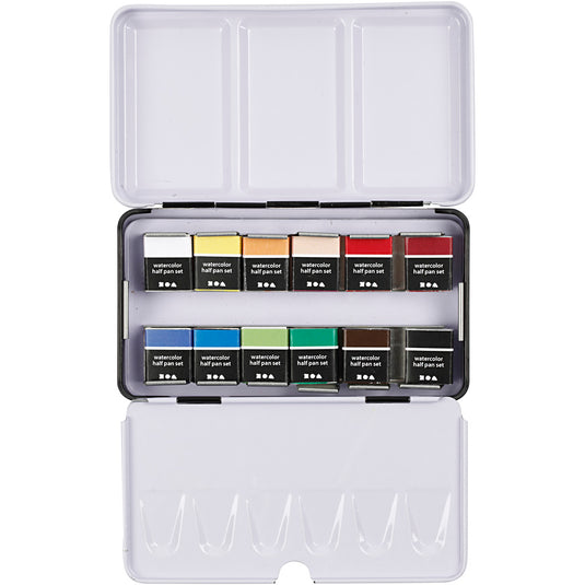 Creativ company art aqua aquarelverf, 12 kleuren