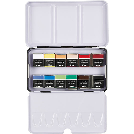 Creativ company art aqua aquarelverf, 12 kleuren
