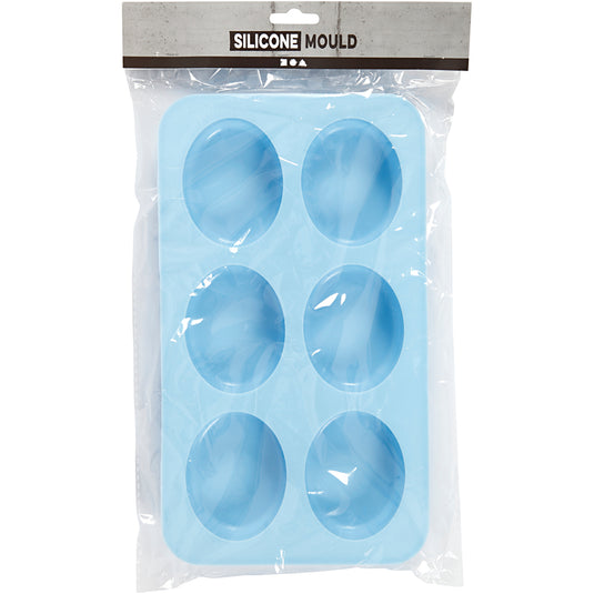 Creativ company silicone vormen lichtblauw, 100ml