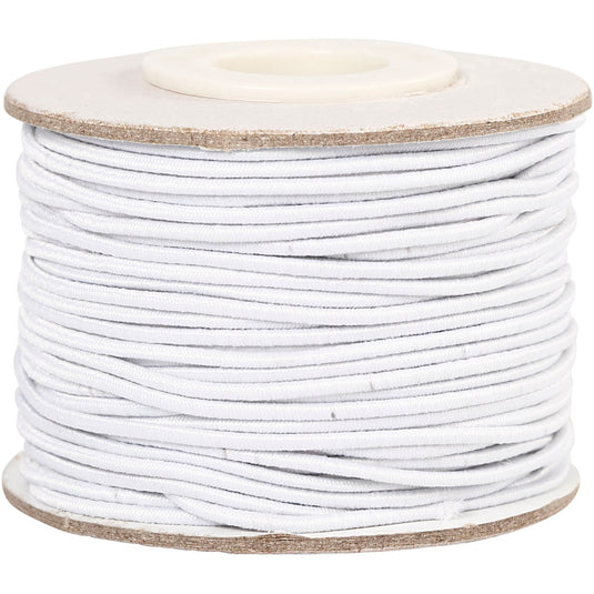 Creativ company https: www.cchobby.nl elastisch-koord-dikte-1-mm-wit-25-m-1-rol
