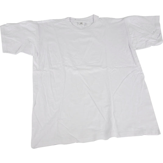 Creativ company t-shirt wit met ronde hals katoen, 3-4 jaar