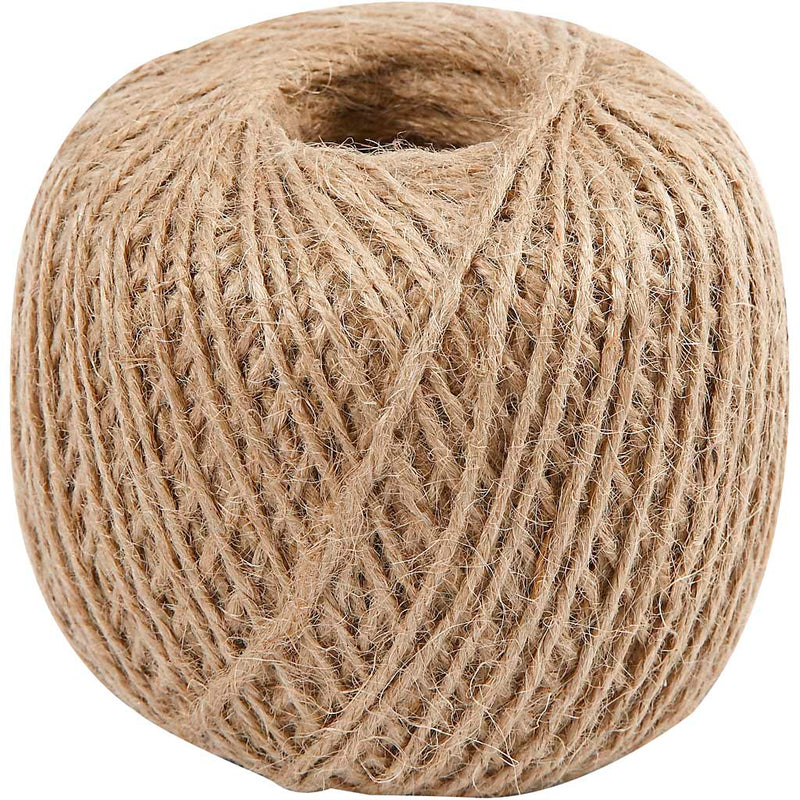 Afbeelding laden in galerijviewer, Creotime natuurlijk hennep touw 2mm, 190m
