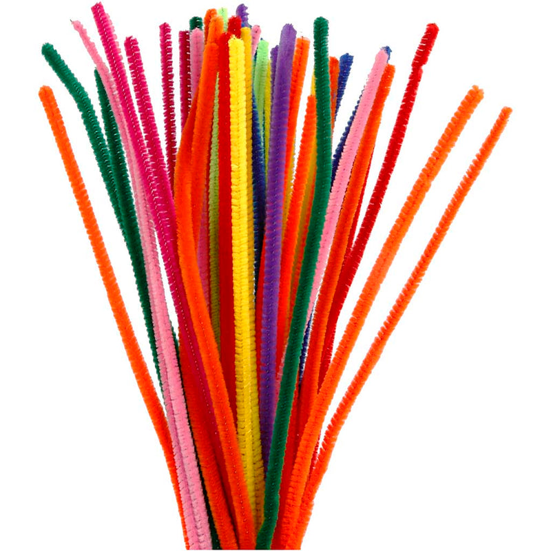 Afbeelding laden in galerijviewer, Creativ company chenille draad kleur 30cm, 50st.
