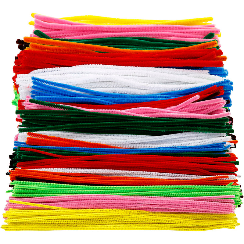 Afbeelding laden in galerijviewer, Creativ company chenilledraad set diverse kleuren 700 stuks
