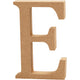 Creativ company letter e mdf 13cm, 1st.