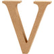 Creativ company letter v mdf 8cm, 1st.