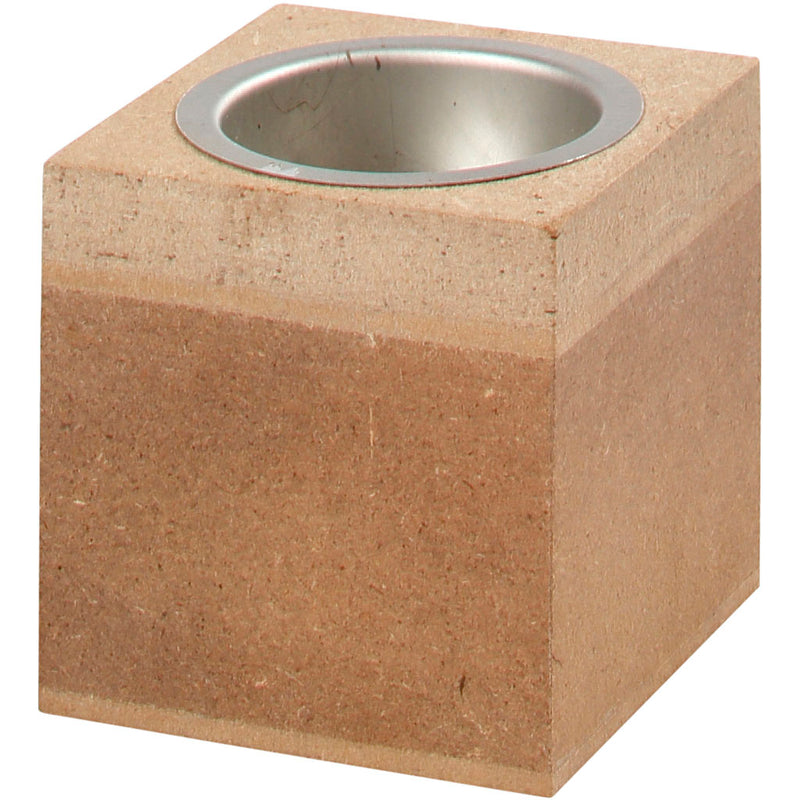 Afbeelding laden in galerijviewer, Creativ company https: www.cchobby.nl waxinelichthouder-h-6-cm-afm-6x6-cm-1-stuk
