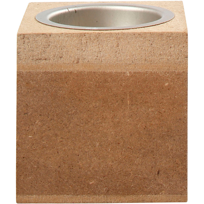 Afbeelding laden in galerijviewer, Creativ company https: www.cchobby.nl waxinelichthouder-h-6-cm-afm-6x6-cm-1-stuk

