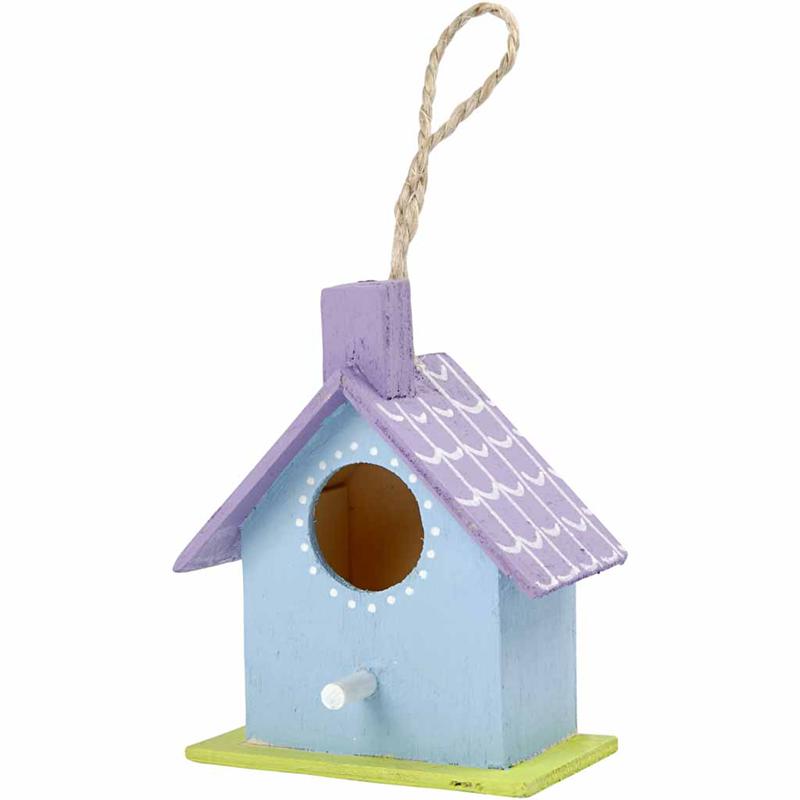 Afbeelding laden in galerijviewer, Creativ company vogelhuis hout 7cm, 6st.
