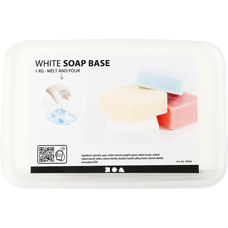 Afbeelding laden in galerijviewer, Creativ Company Zeep Basis Wit 1 kg

