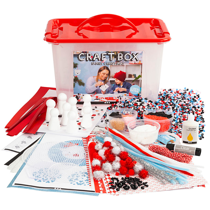 Afbeelding laden in galerijviewer, Creativ company familie knutselbox kerstmis

