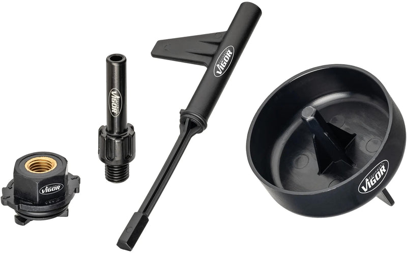 Afbeelding laden in galerijviewer, Vigor adaptersatz getriebeöl v7385 oil service kit, 9g-troni ,code 725,4-piece.
