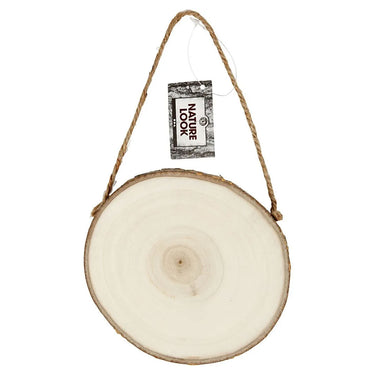 Creativ company deurschild hout, 12-14 cm
