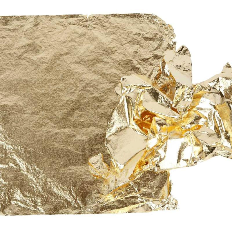 Afbeelding laden in galerijviewer, Creativ company https: www.cchobby.nl imitatie-bladmetaal-vel-16x16-cm-goud-0-625-m2-25-vel-1-doos
