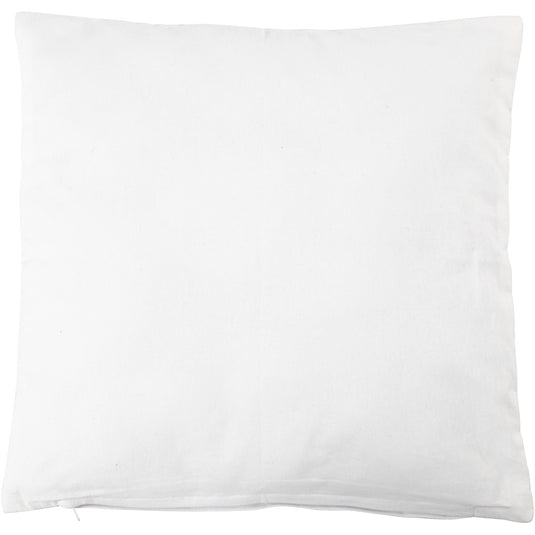 Creativ Company Kussenhoes Vierkant Wit, 40x40cm