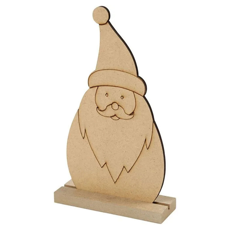 Afbeelding laden in galerijviewer, Creativ company houten kerstfiguur kerstman
