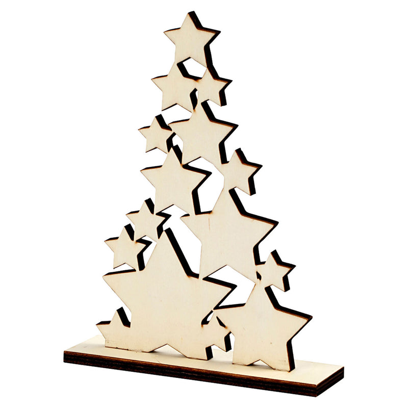 Afbeelding laden in galerijviewer, Creativ company houten kerstboom
