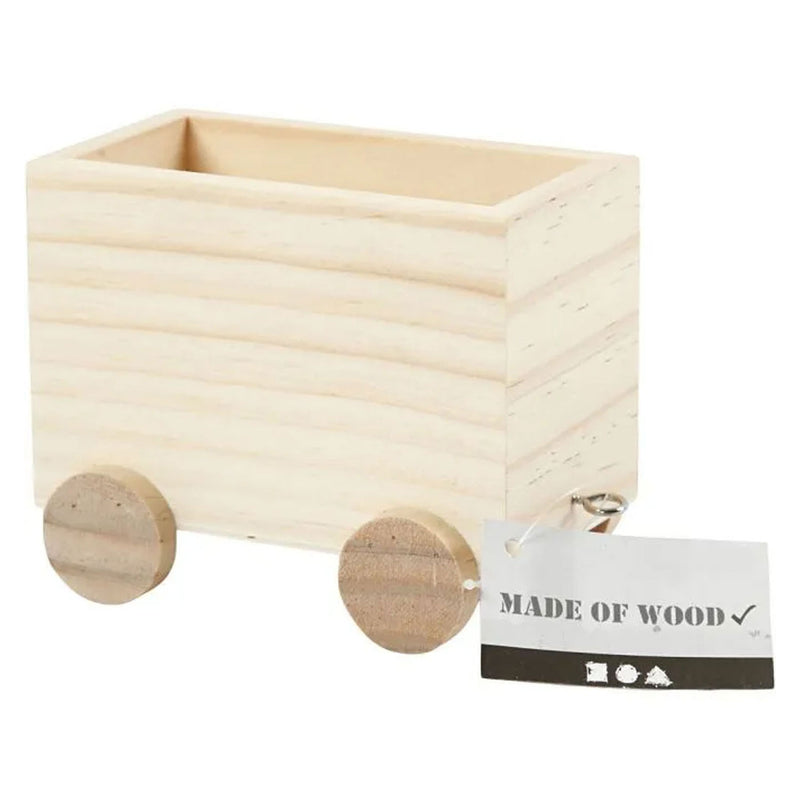 Afbeelding laden in galerijviewer, Creativ company https: www.cchobby.nl treinwagon-h-8-cm-l-9-5-cm-b-6-5-cm-1-stuk
