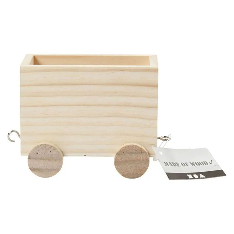 Afbeelding laden in galerijviewer, Creativ company https: www.cchobby.nl treinwagon-h-8-cm-l-9-5-cm-b-6-5-cm-1-stuk
