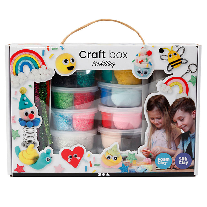 Afbeelding laden in galerijviewer, Creativ company foam clay en silk clay set
