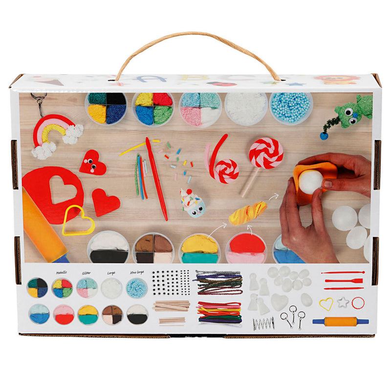 Afbeelding laden in galerijviewer, Creativ company https: www.cchobby.nl foam-clayr-en-silk-clayr-set-diverse-kleuren-1-set
