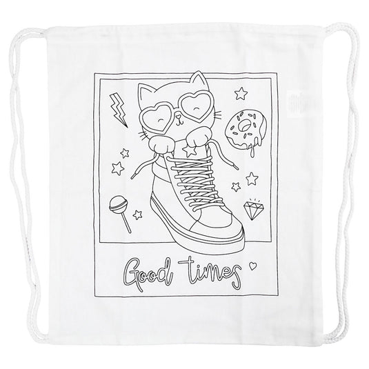 Creativ company gymtas met print