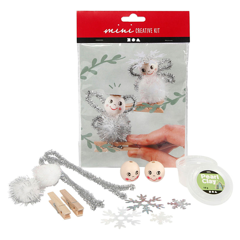 Afbeelding laden in galerijviewer, Creativ company mini creative kit engelen knijpers
