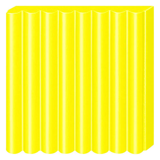 Fimo klei soft effect neon geel nr. 101 - 57gram